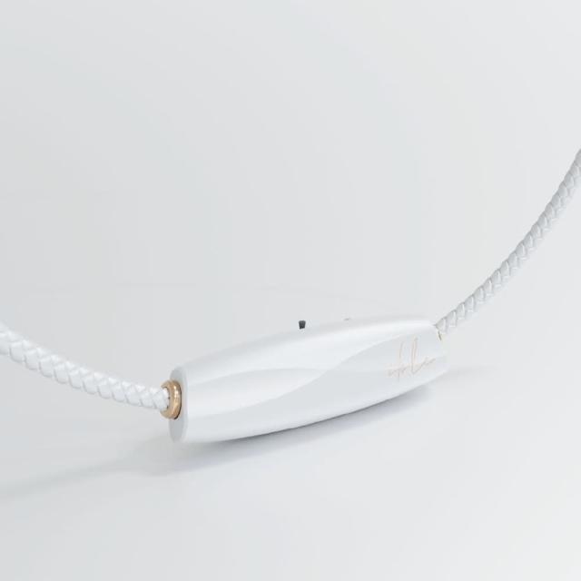 【ible】Airvida M2 鈦項圈穿戴式空氣清淨機50cm珍珠白(小艾寶)