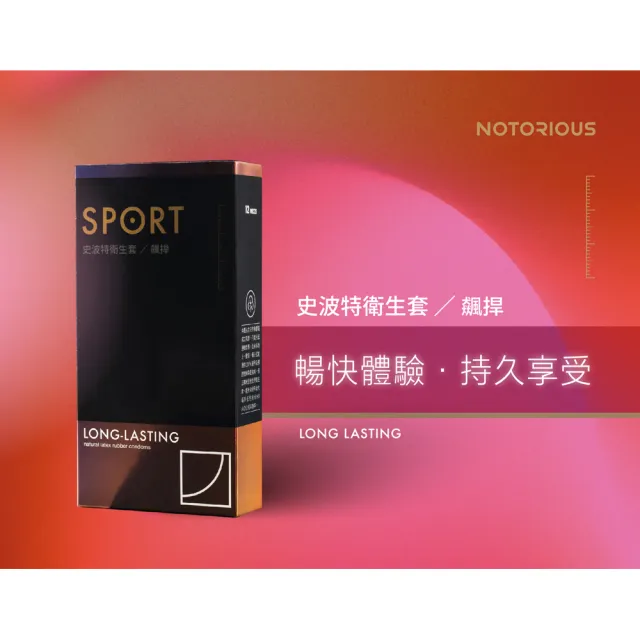 【SPORT史波特】買1送1 飆捍衛生套保險套/含麻醉劑(12入*2盒)(共24入)