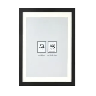 【NITORI 宜得利家居】海報框 A4 BK IT08(海報框 框)