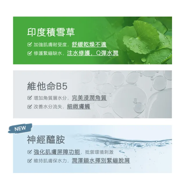 【Neogence 霓淨思】印度積雪草注水修護面膜8片/盒-2入