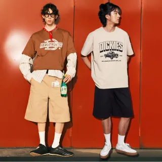 【Dickies】男款大口袋寬鬆工裝短褲(多款任選)