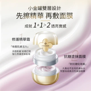 【cocochi】AG極緻奢養乳霜面膜(20g+90g)