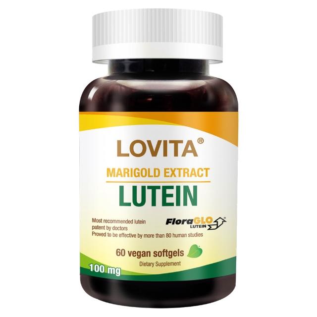 【LOVITA 愛維他】專利FloraGLO游離型金盞花葉黃素 素食(60顆)