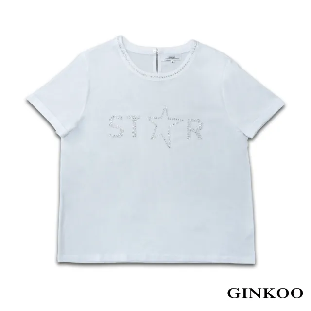 【GINKOO 俊克】STAR星星棉質上衣