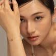 【SPANCONNY 飾品控】女爵 l  海藍寶 S925純銀  l 古典方鑽手鍊(思緒清晰+提升自信)