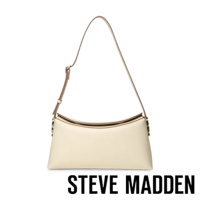 【steve madden】簡約素面肩背包 BNORRA(杏色)