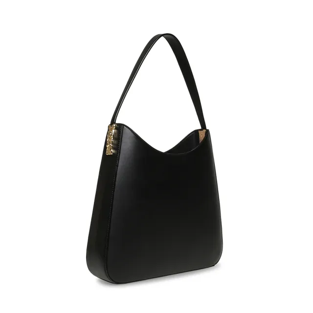 【steve madden】簡約素面磁扣腋下包 BMAXEEM(黑色)