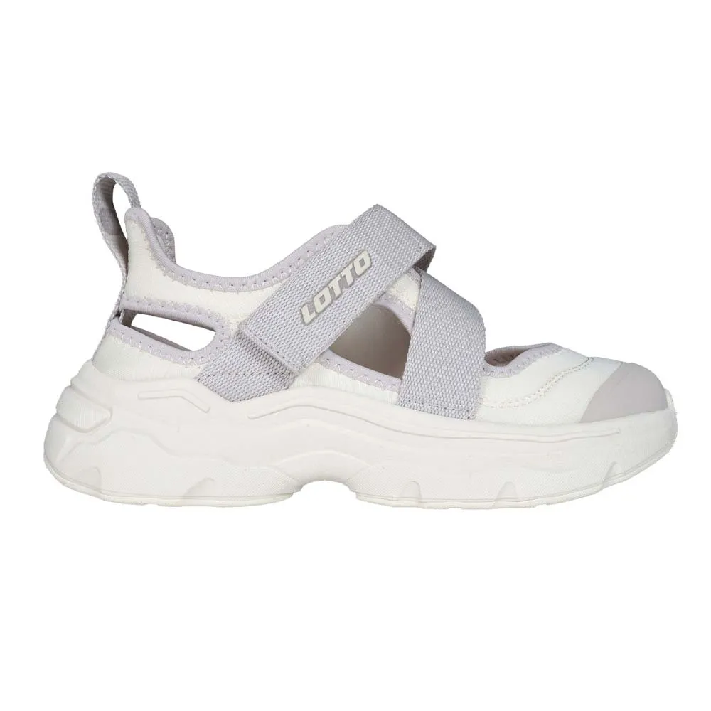 【LOTTO】女樂活瑪莉珍休閒護趾涼鞋-健走鞋 水陸鞋 涼鞋 魔鬼氈(LT5AWC9661)