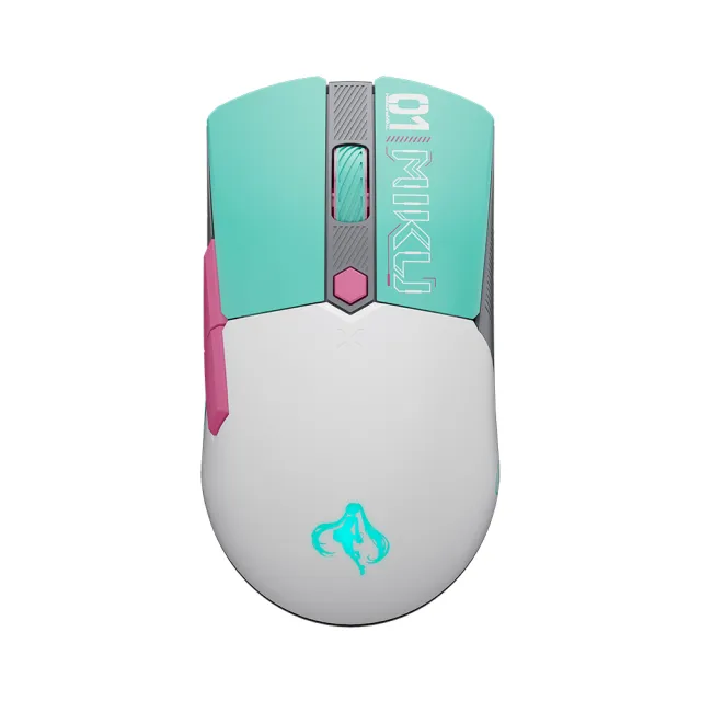 【ASUS 華碩】初音未來聯名套組★TUF Gaming K3 Gen II Hatsune Miku Edition 電競鍵盤(光學機械式RGB青軸)