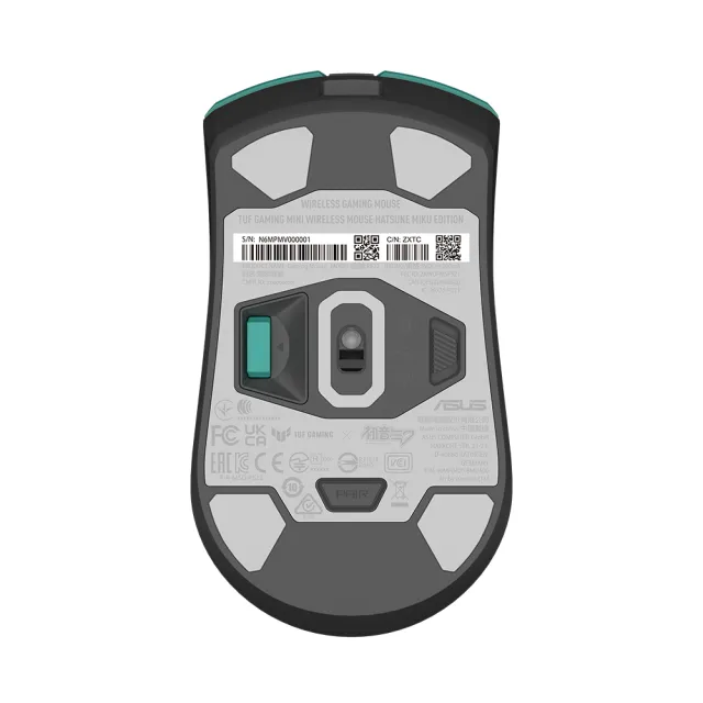 【ASUS 華碩】初音未來聯名套組★TUF Gaming K3 Gen II Hatsune Miku Edition 電競鍵盤(光學機械式RGB青軸)