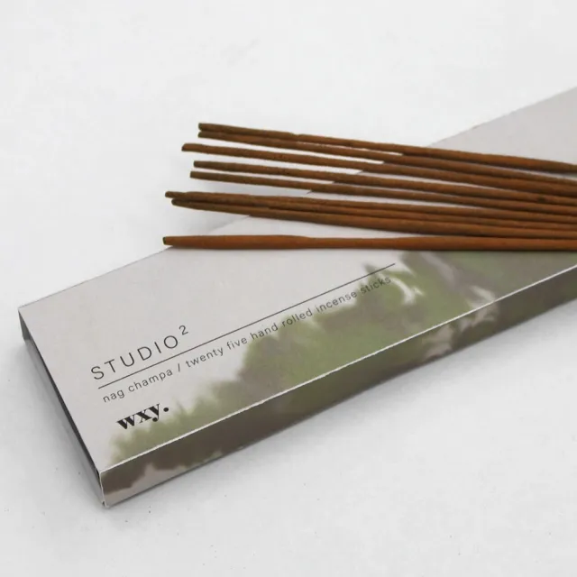 【英國 wxy.】Studio2 手工線香/25支入(5種香味可選/手工捲製/專櫃公司貨)