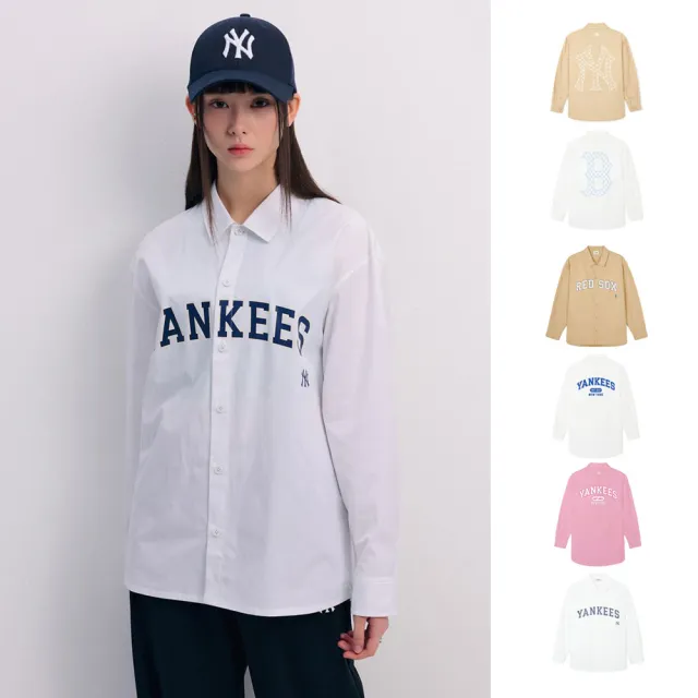 【MLB】襯衫 Monogram/Varsity系列 紅襪/洋基隊(3AWSM0341/V0141-多款任選)
