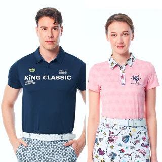 【KING GOLF】獨家特談！女男款透氣機能吸濕排汗上衣/POLO衫/高爾夫球衫(多款任選)