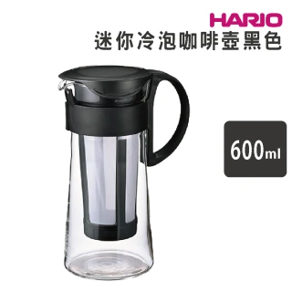【HARIO】迷你冷泡咖啡壺600ml／黑色(MCPN-7-B)