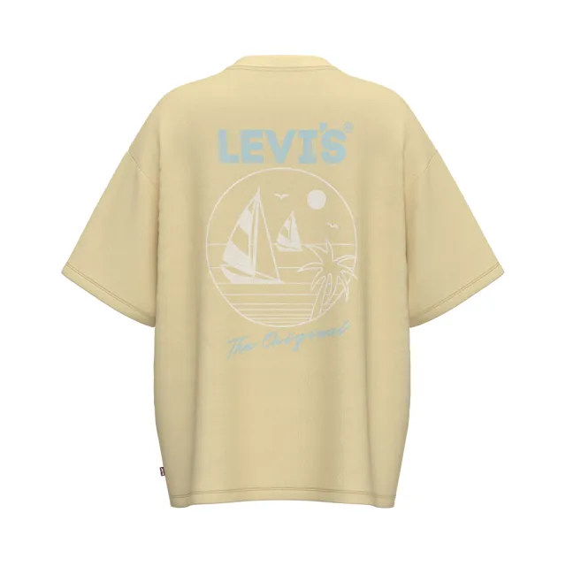【LEVIS】女款 短袖Tee恤 / 前後圖案 上衣 熱賣單品 A4924-0041
