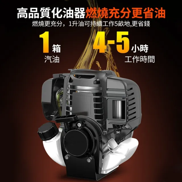 【小達】背負式軟管割草機 引擎除草機 背負式汽油割灌機 打草機  超低油耗/強勁動力/持久續航