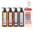 【美吾髮】3入組 源萃堂天然草本洗髮精540g(強健/控油/蓬鬆/喚黑/忘憂/療癒)