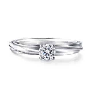 【PROMESSA】23分 18K金 如一系列 鑽石戒指 / 求婚戒(港圍15)