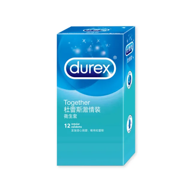 【Durex 杜蕾斯】激情裝保險套12入/盒
