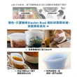 【美國Stasher】碗形L 2入組｜矽膠密封保鮮食物袋(食材分裝、冷凍微波、可重複使用千次、-40℃-218℃)