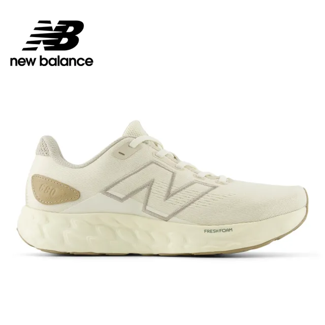 【NEW BALANCE】NB Fresh Foam慢跑鞋_W680RC8-D_女性_米杏色