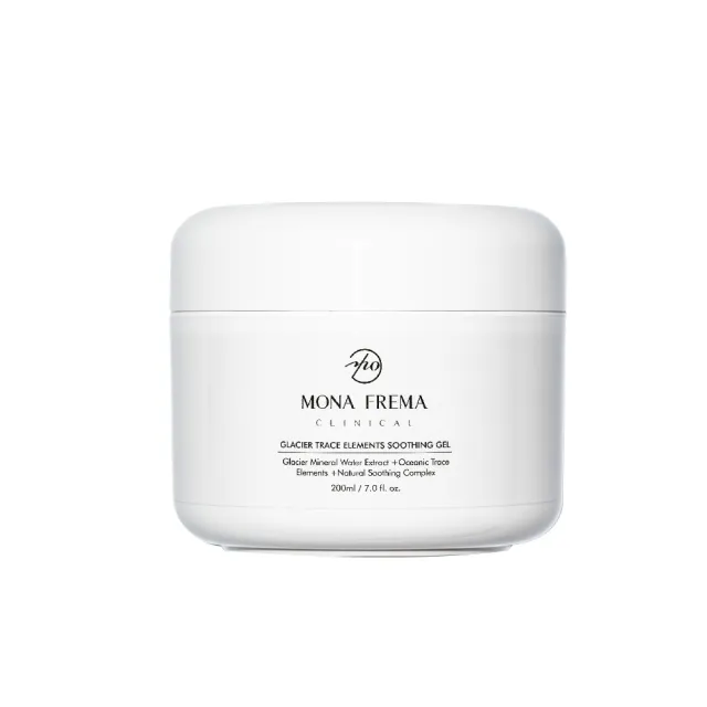 【荷麗美加 官方直營】冰河微量元素舒緩凝膠200ml(釋熱舒緩 曬後緩解 臉部保養)