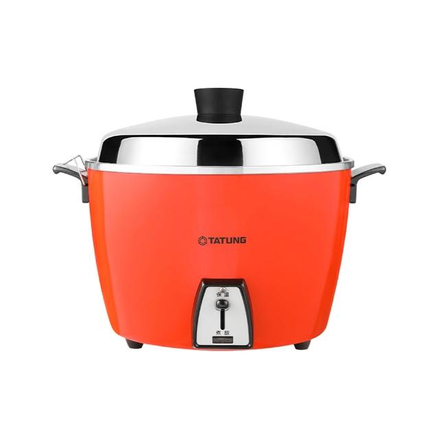【TATUNG 大同】10人份朱紅色電鍋 /組 TAC-10L-DR