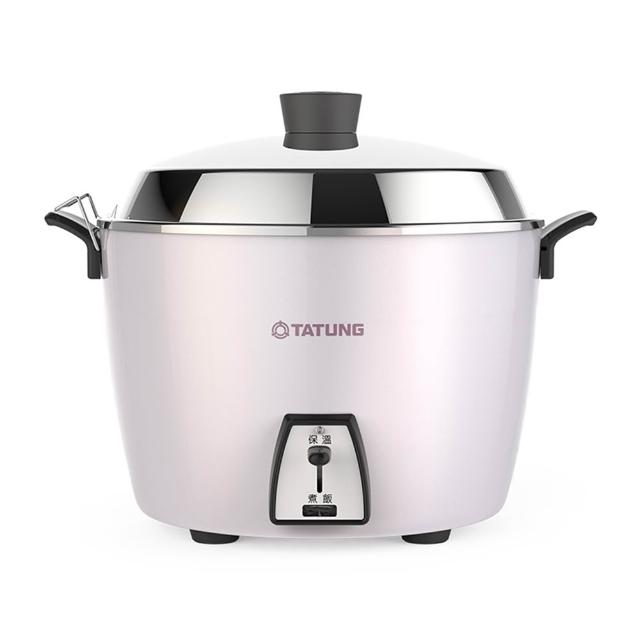 【TATUNG 大同】11人份星辰粉不鏽鋼配件深鍋款電鍋 /台 TAC-11L-HP
