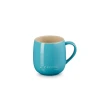 【Le Creuset】瓷器蛋蛋馬克杯380ml(土耳其藍/悠然綠/綠光森林 3色選1)