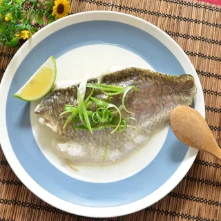 【鮮綠生活】台灣金目鱸魚片 共8包(200-300g/片)