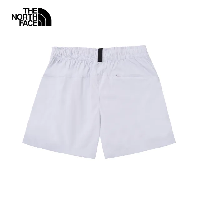 【The North Face】TNF 休閒 防潑水短褲 W CLASS V PATHFINDER PULL ON SHORT-AP女 灰(NF0A8DFN0TI)