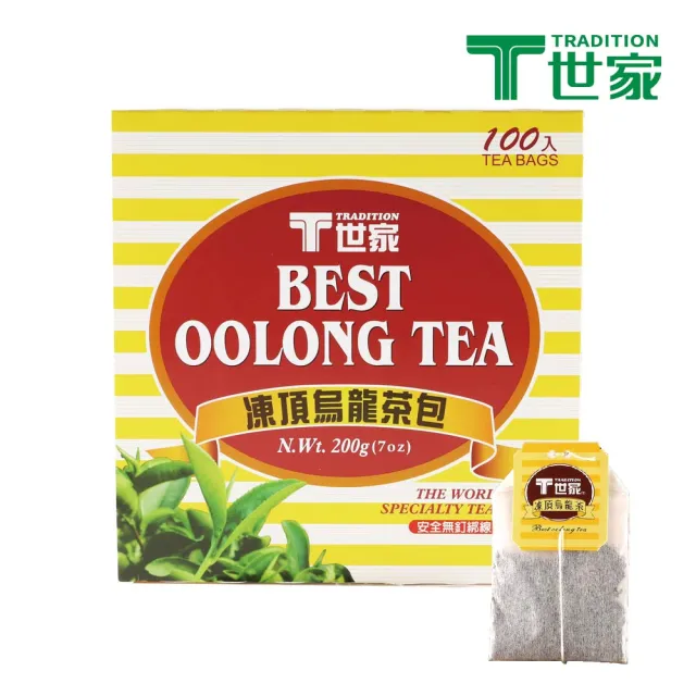 【T 世家】經典凍頂烏龍茶包2gx100包