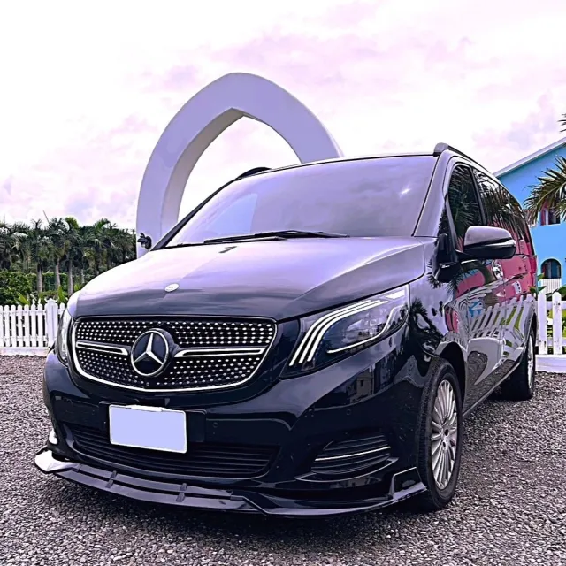 【馳航科技】新北市區-松山機場接送機服務Benz-Vito/V250d(機場接送乘客8位以下)