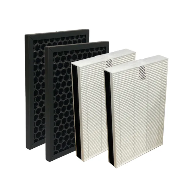 【PUREBURG】適用Hitachi日立KPI-503H 全熱交換器/新風機替換用PM2.5 HEPA濾芯 活性碳濾網