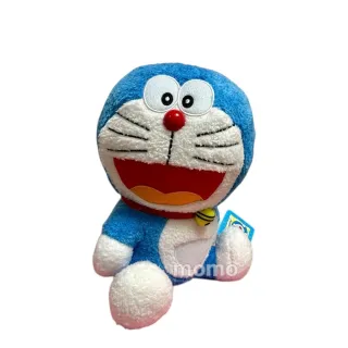 【Doraemon 哆啦A夢】捲捲毛微笑哆啦A夢-絨毛玩偶