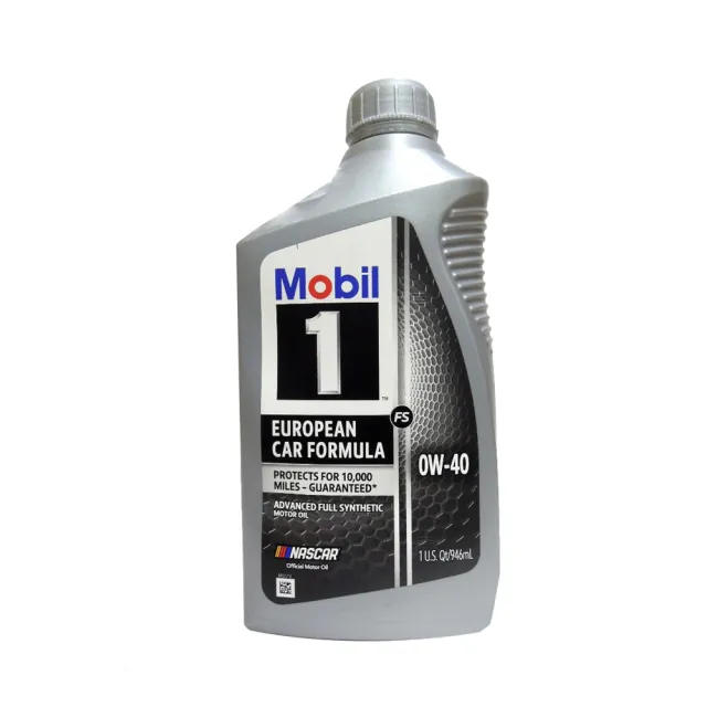 【MOBIL 美孚】MOBIL 美孚FS 0W40 SN美946ml 節能型機油 整箱6瓶(車麗屋)