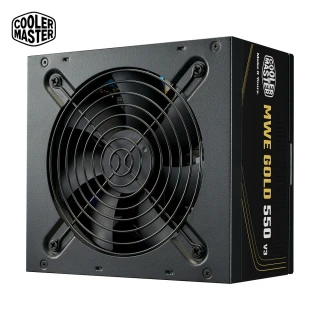 【Cooler Master 酷碼】MWE GOLD 550W V3 ATX3.1 直出線 金牌 550w 電源 黑色(MWE GOLD 550W V3 ATX3.1)