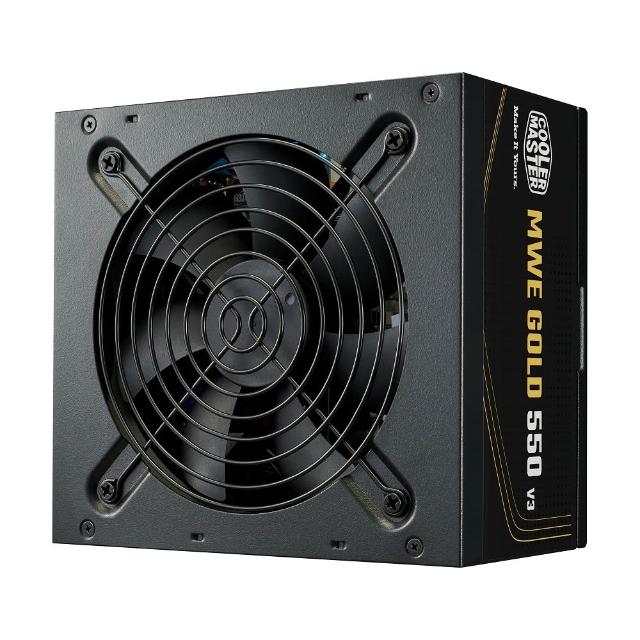 【Cooler Master 酷碼】MWE GOLD 550W V3 ATX3.1 直出線 金牌 550w 電源 黑色(MWE GOLD 550W V3 ATX3.1)