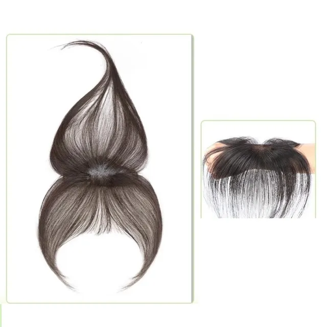 【米蘭精品】現貨+預購 假瀏海全真髮髮片透氣輕量增髮量(自然髮際線女假髮4款t1lf77)