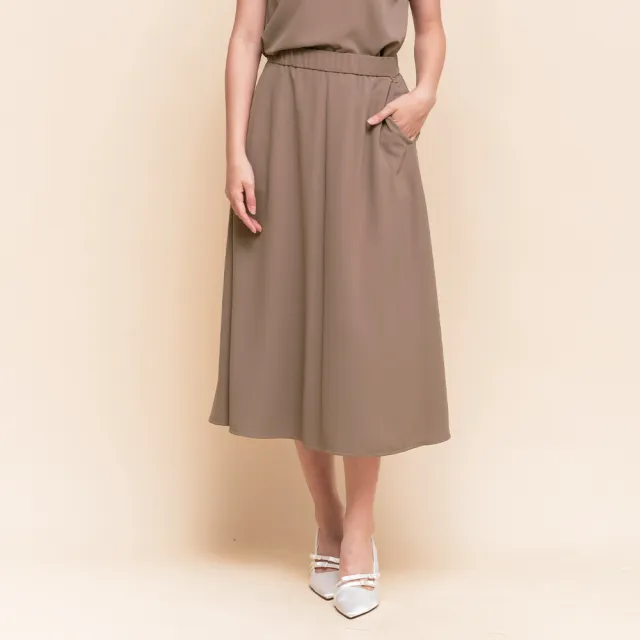 【perng yuh 芃諭名品】純質約雅 雪紡 圓裙(2025 SS Collection|4A春夏新品上市)