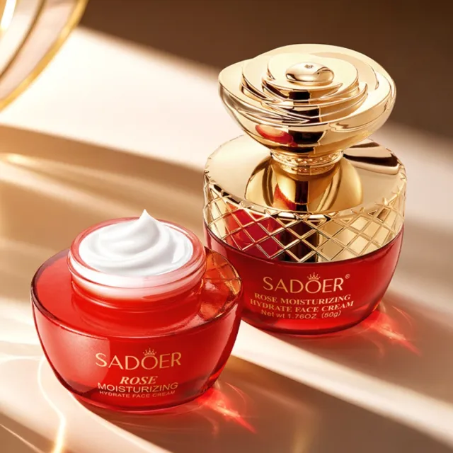 【iBloom】SADOER玫瑰保濕補水乳霜50g-2入組(玫瑰保濕霜 補水保濕)