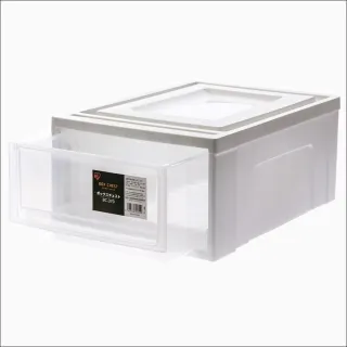 【特力屋】日本IRIS 8L抽屜整理箱 收納箱 26.4x37x15.9公分 BC-370