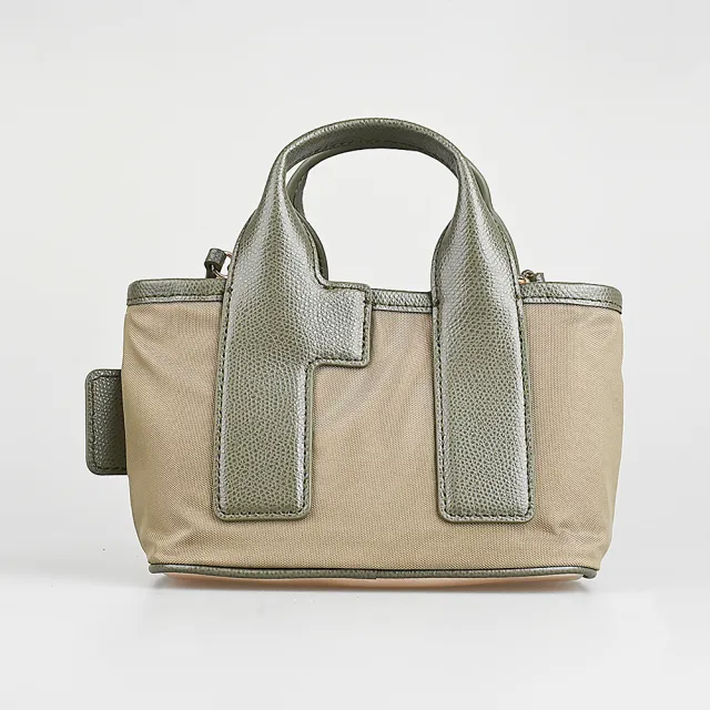 【FURLA 芙拉】FURLA Piuma可拆卸肩帶手提/斜背/肩背包(迷你/鼠尾草綠)