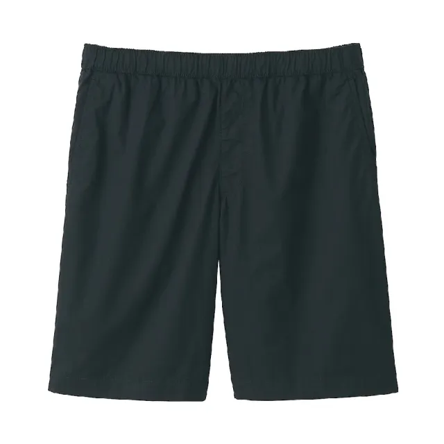 【MUJI 無印良品】男水洗平織布舒適短褲(共8色)