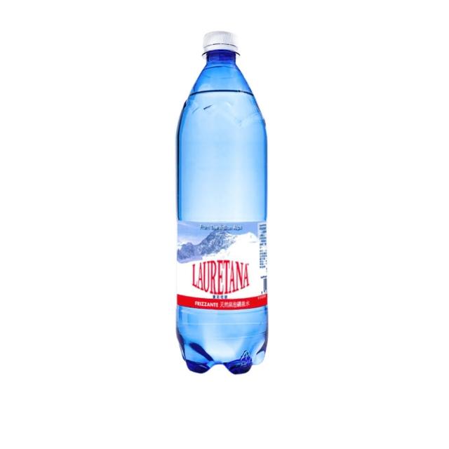 即期品【LAURETANA蘿莉塔娜】義大利 天然氣泡水 塑膠瓶 1000mlx6入(氣泡水 官方直營)