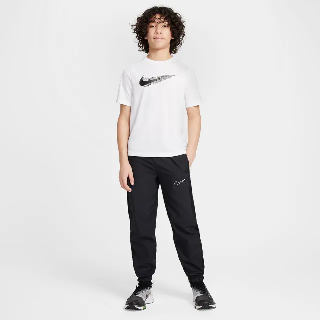 【NIKE 耐吉】短袖上衣 童裝 大童 男童 B NK DF MULTI SS TOP HBR 白 HF8100-100