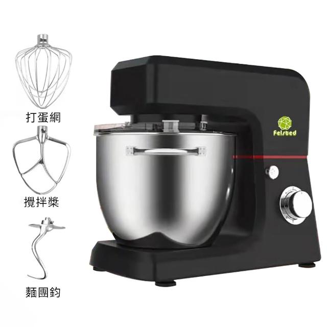 【Felsted/菲仕德】BSMI認證 10L智能抬頭式攪拌機(廚師機/麵團攪拌/揉麵機/麵團機/和面機/打蛋機/送配件)