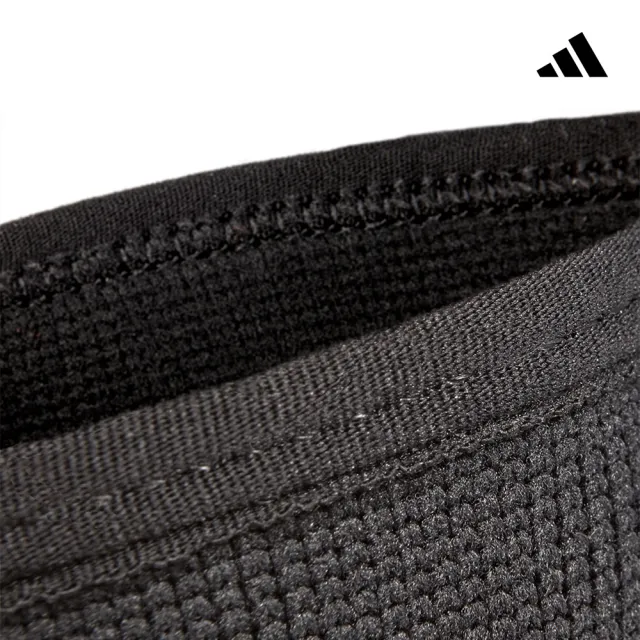 【adidas 愛迪達】膝關節用彈性透氣護套(護膝)