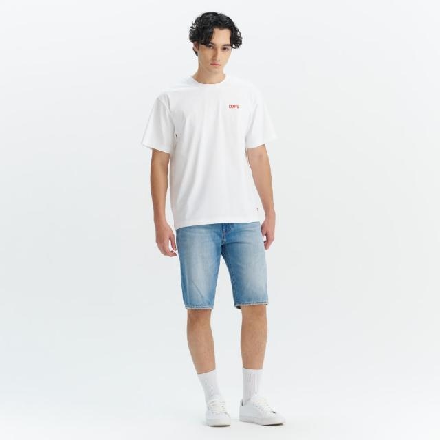 【LEVIS】男款 405低腰膝上彈性牛仔短褲 赤耳牛仔褲 丹寧短褲 熱賣單品 39864-0196