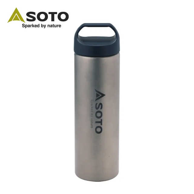 【SOTO】日本SOTO 超輕量鈦製真空保溫杯300ml ST-TN30(運動登山保溫瓶 雙層鈦水壺 露營杯具)